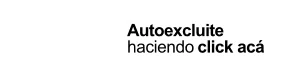 Autoexclusión PBA